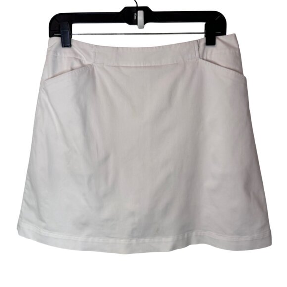 Nike Golf white Fit Dry mini skort size M - Picture 2 of 6